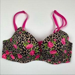 VICTORIA SECRET “PINK” LEOPARD PRINT BRA​​